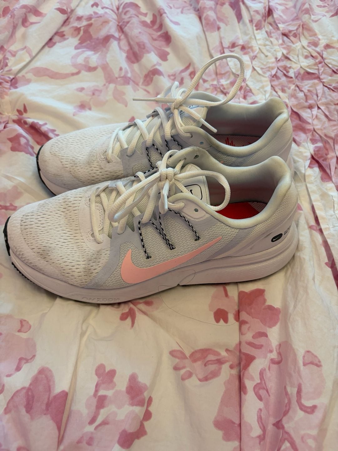 Nike Zoom Span 3 Size 9 White Pink Running Shoes CQ9267-105 3