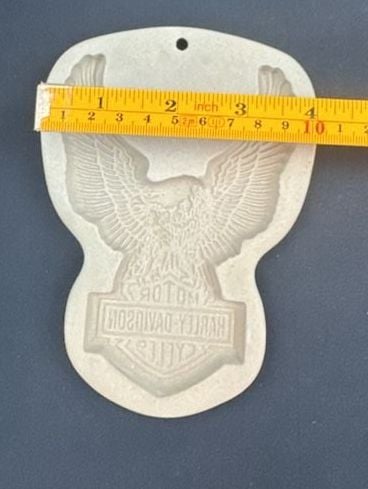 Rare full set Harley-Davidson 1992 Ceramic Cookie Molds Lot of 4 USA 2
