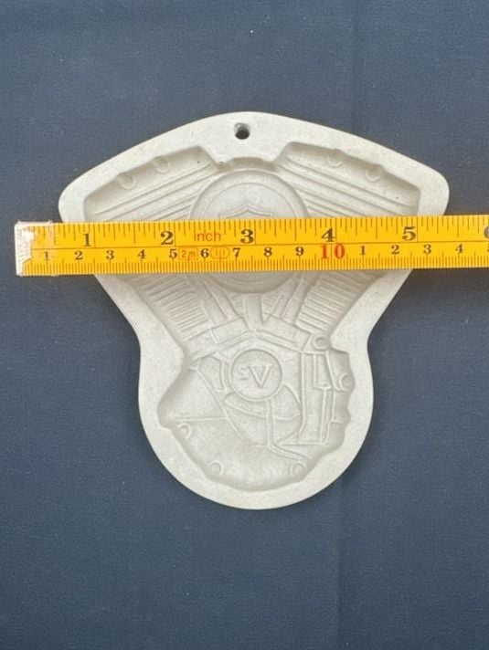 Rare full set Harley-Davidson 1992 Ceramic Cookie Molds Lot of 4 USA 6