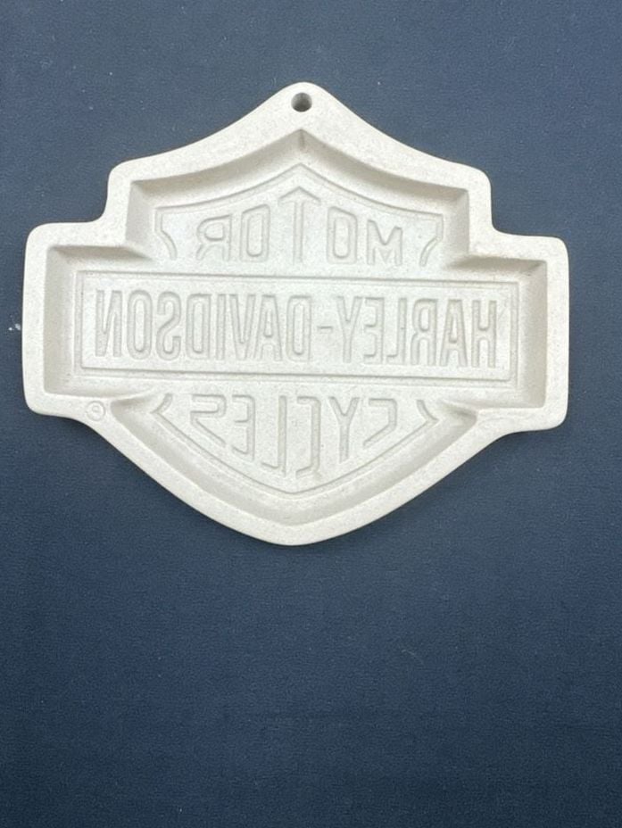 Rare full set Harley-Davidson 1992 Ceramic Cookie Molds Lot of 4 USA 14