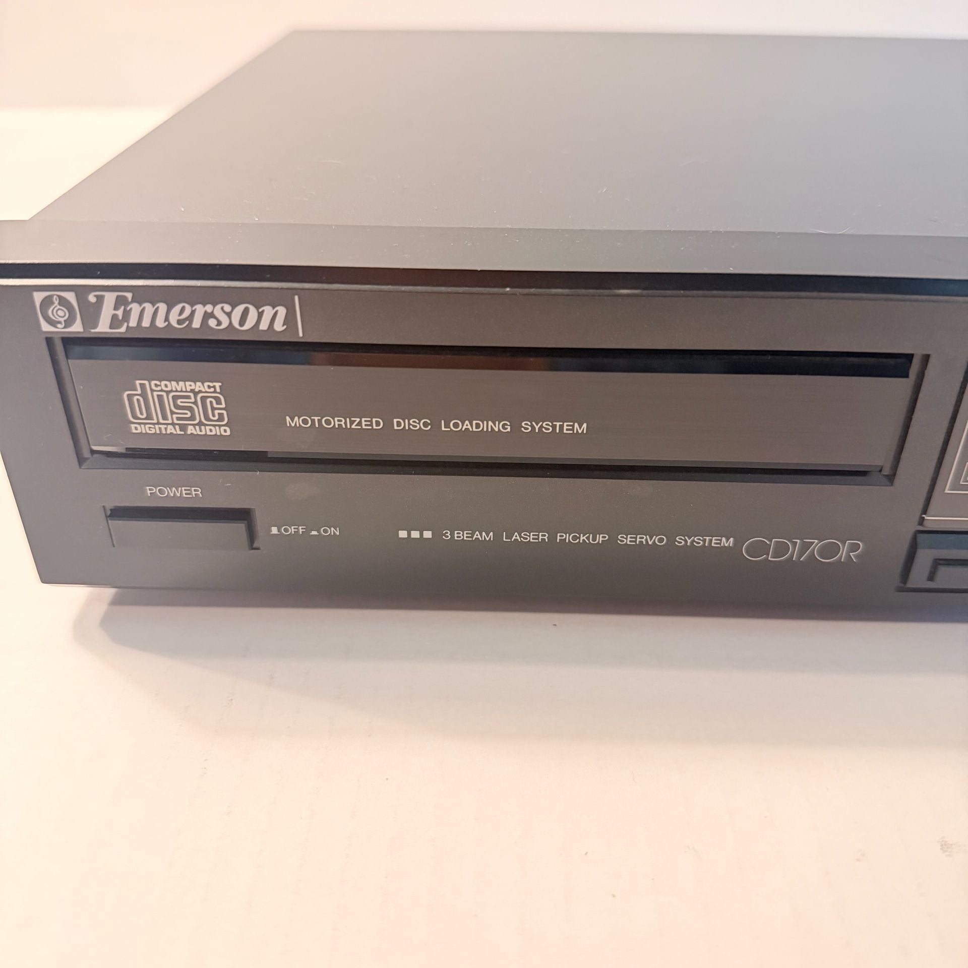 Emerson CD170R Vintage Compact Disc Player (CD Player) Tested/Works (No Remote) 4