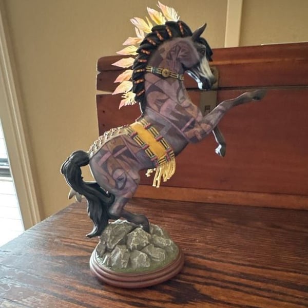 Hawthorne Village Shaman Spirit Pony Sculpture Laurie Prindle