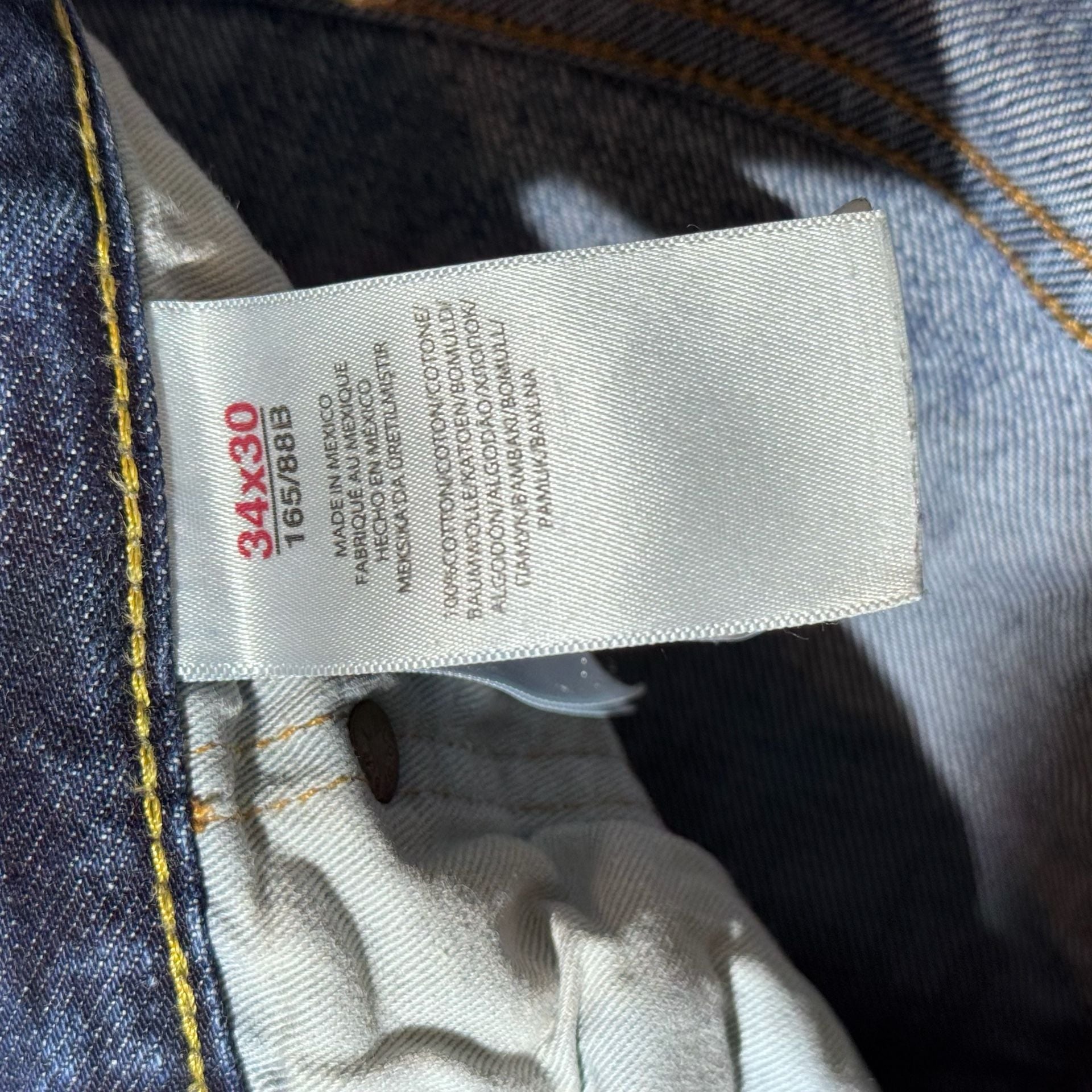 Modern Polo Ralph Lauren Distressed Patchwork Jeans Sz 34x30 Sullivan 4