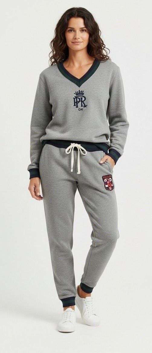 Polo Ralph Lauren Sweatshirt Set Size L&M Gray 1