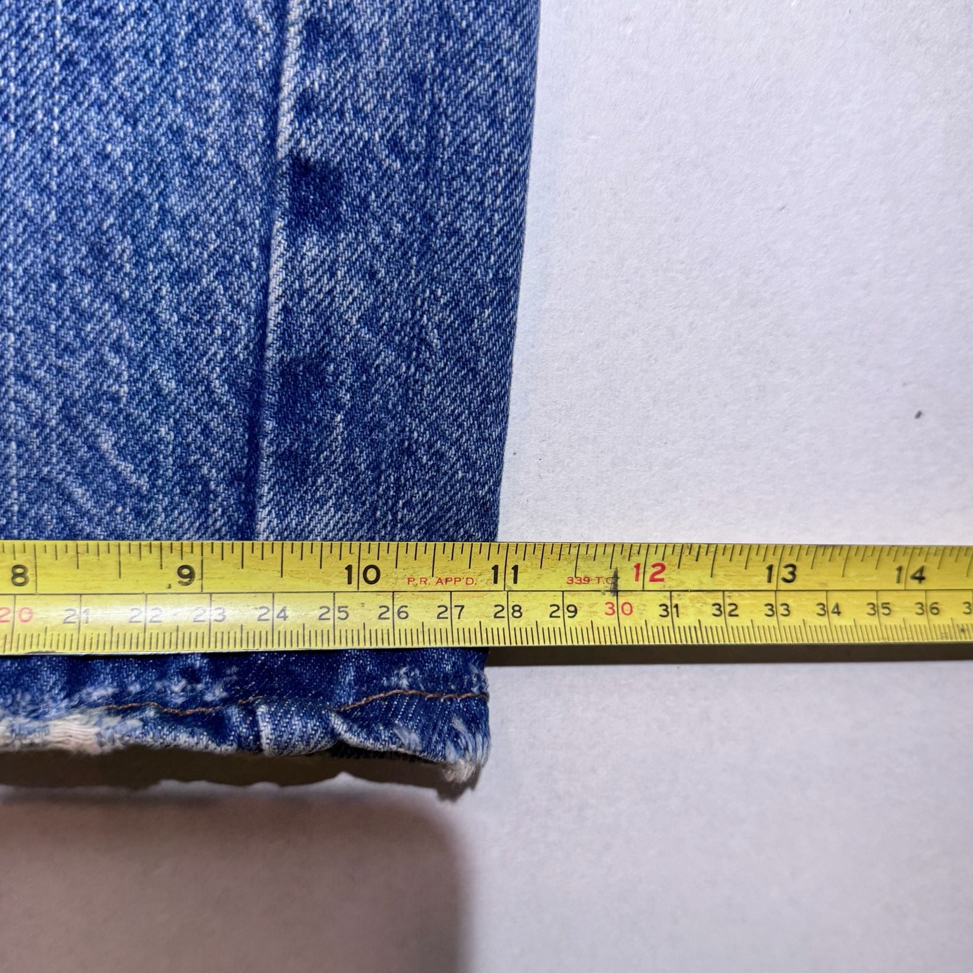 Vintage Bullhead Denim Co Super Baggy Y2K Skater Wide leg Jeans Sz 33x32 9