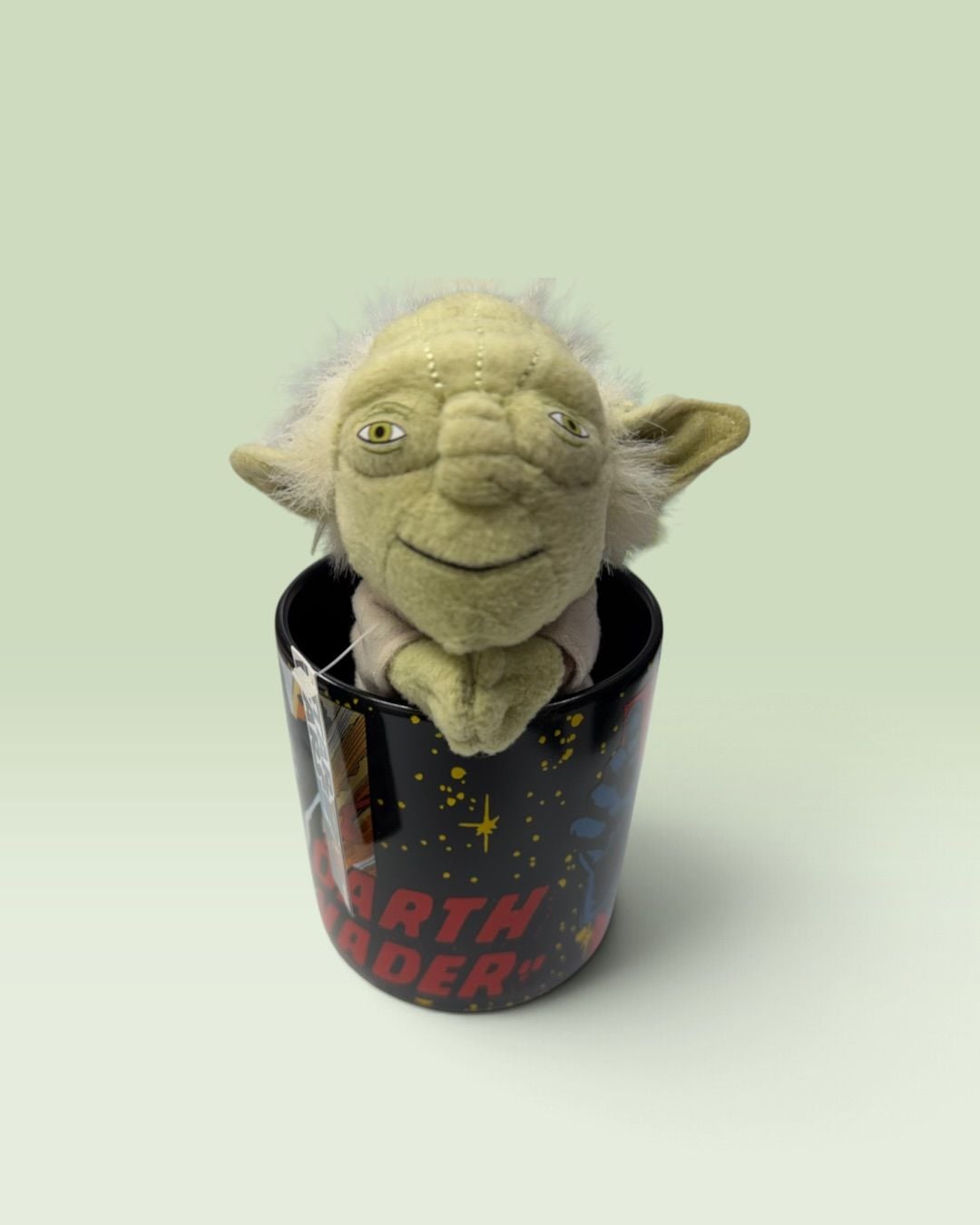 Star Wars Darth Vader Coffee Mug with Yoda Plush Set 2