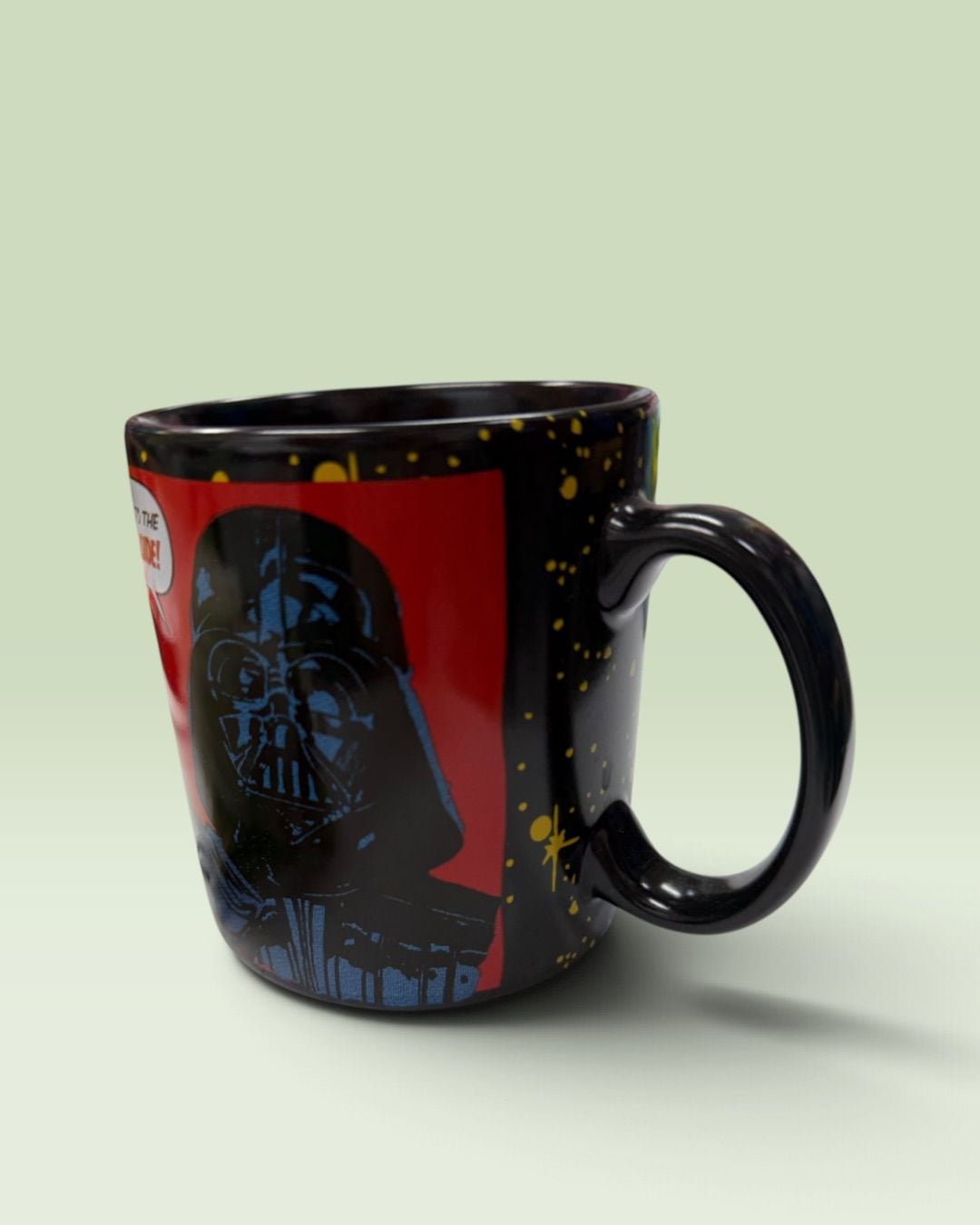 Star Wars Darth Vader Coffee Mug with Yoda Plush Set 6