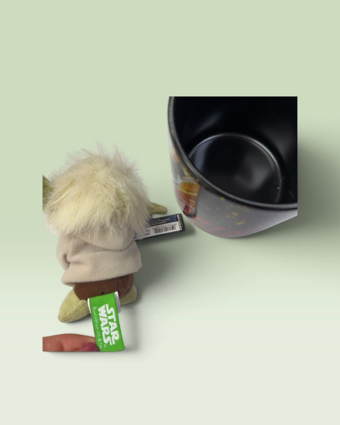 Star Wars Darth Vader Coffee Mug with Yoda Plush Set 10