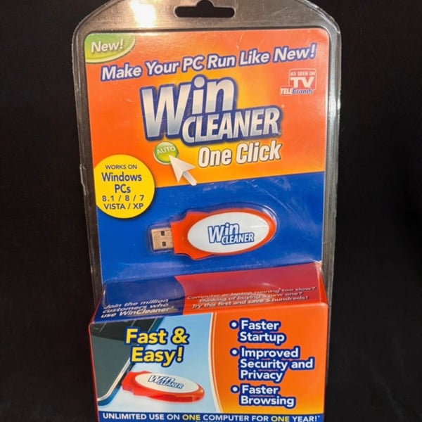 Win Cleaner One Click PC Optimization USB Software
