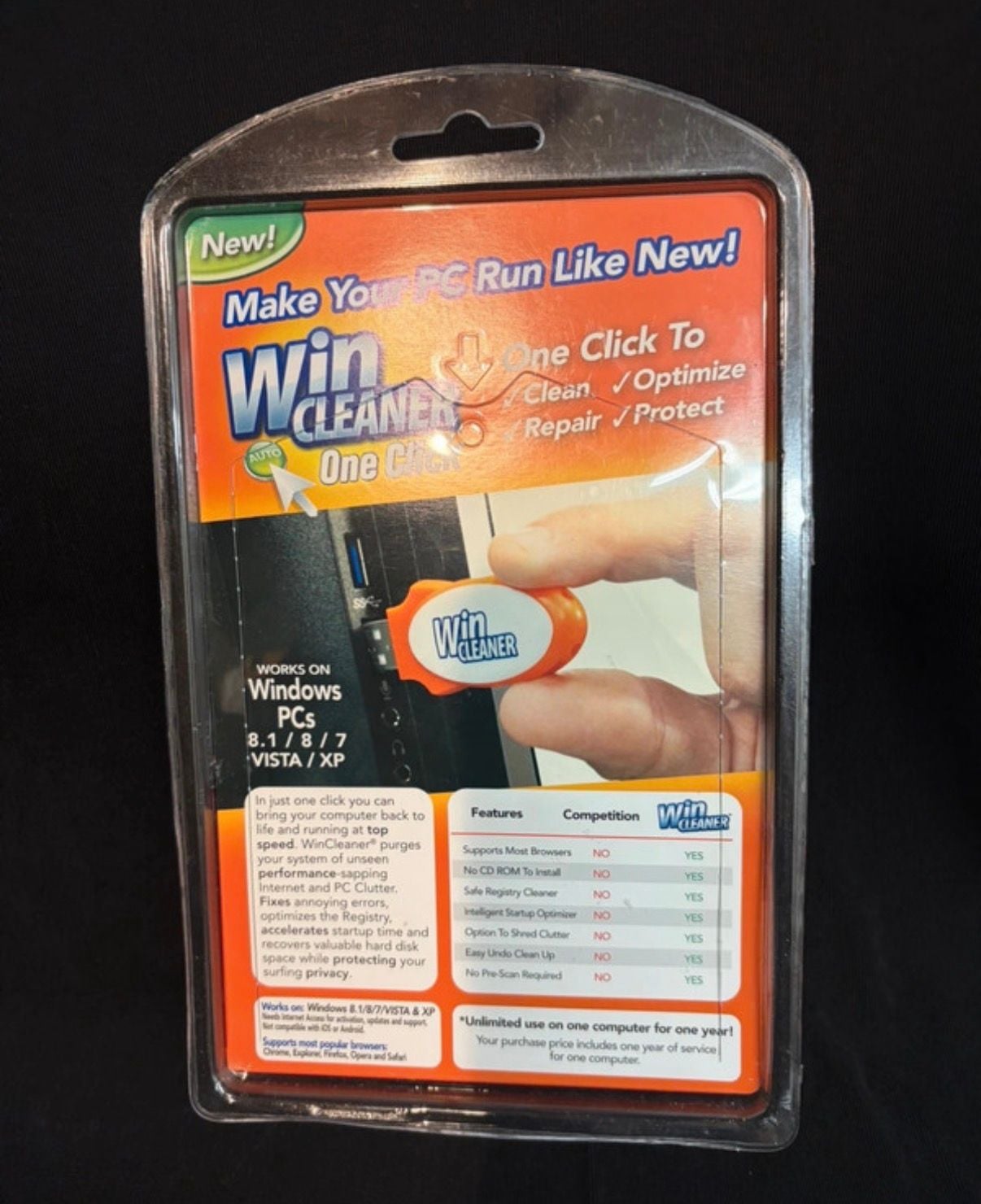 Win Cleaner One Click PC Optimization USB Software 2