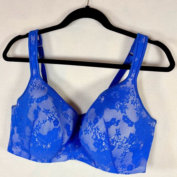Cacique by Lane Bryant Women's Full Coverage Bra Size 42DDD, Lightly Lined