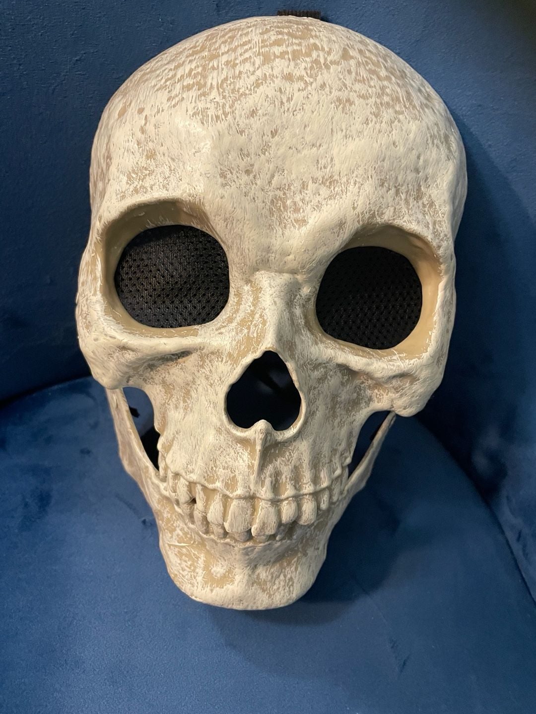 Tactical Skull Airsoft Mask Mesh Eye Protection 1