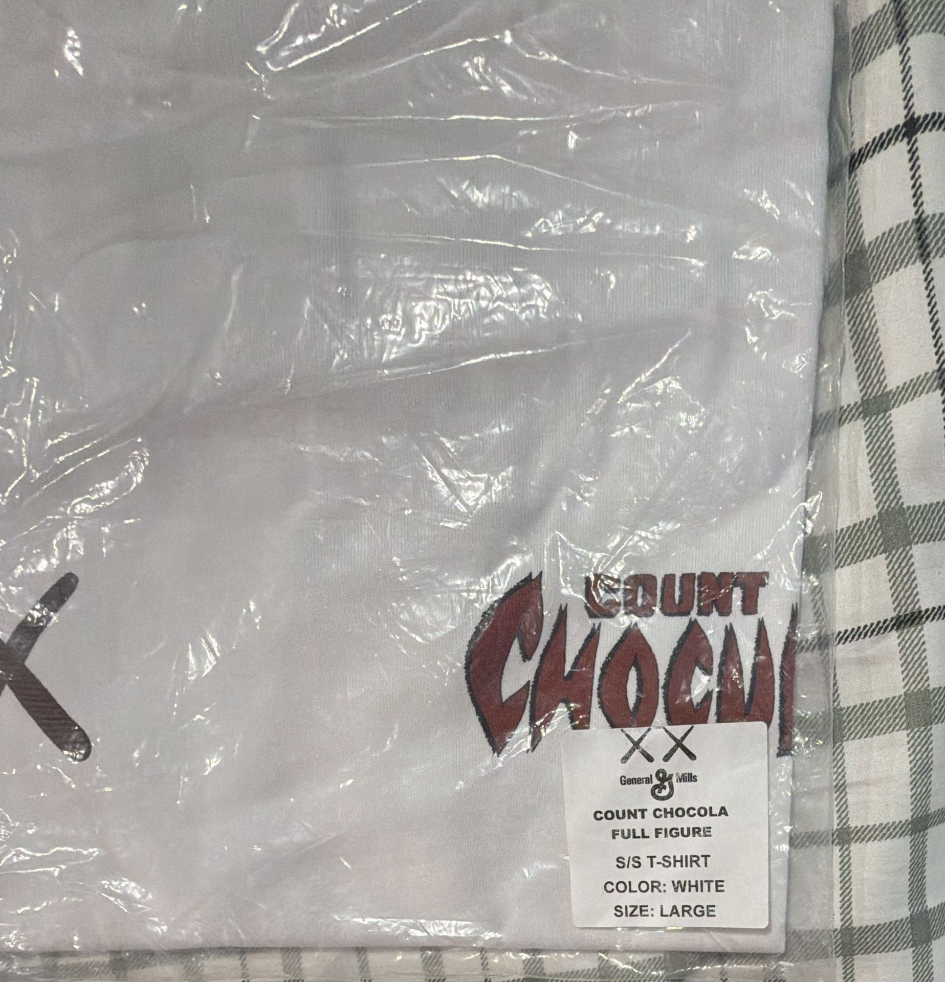 KAWS x General Mills Count Chocula Full Figure T-Shirt Size Large White 5