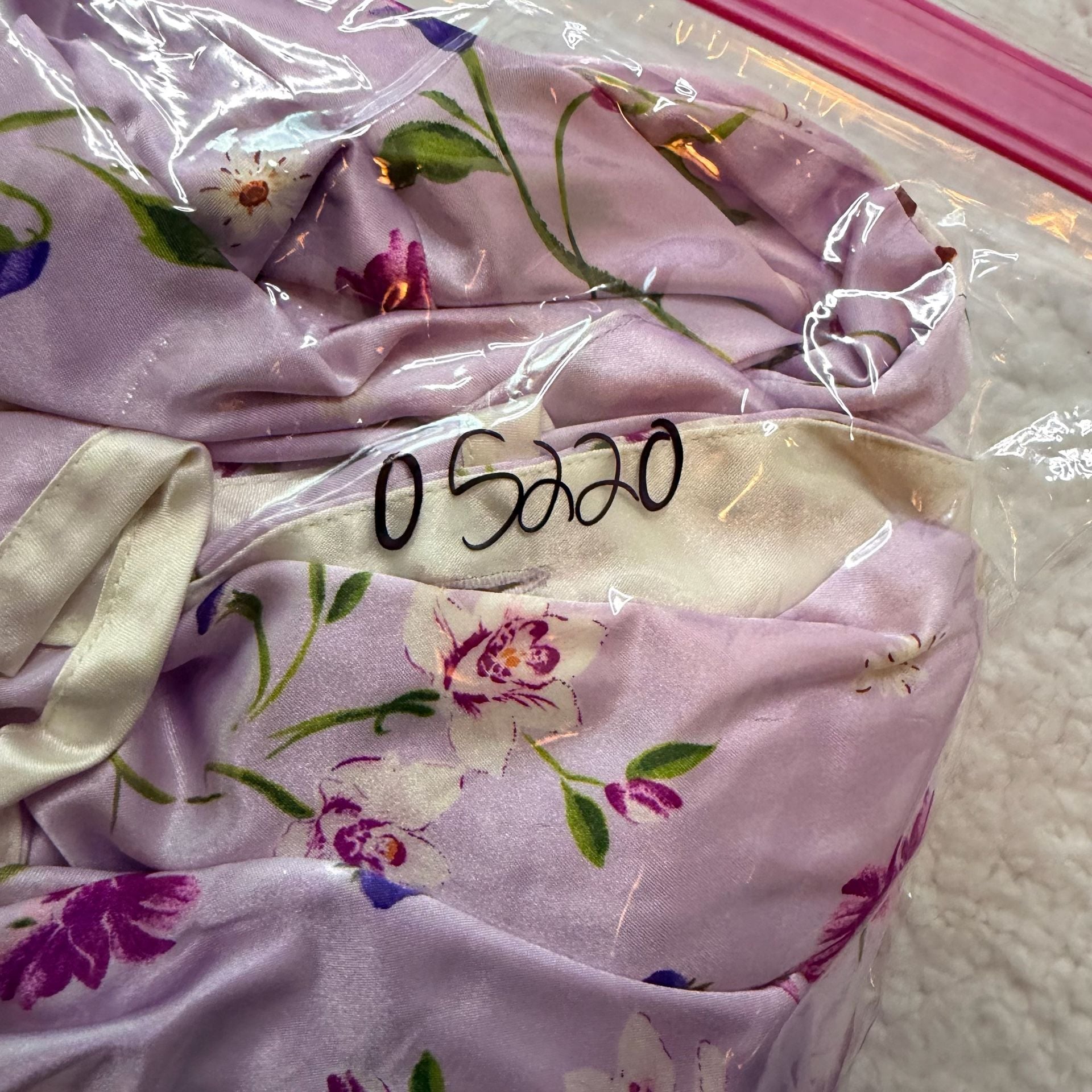 Vintage Victoria's Secret Floral Satin Pajama Set 6