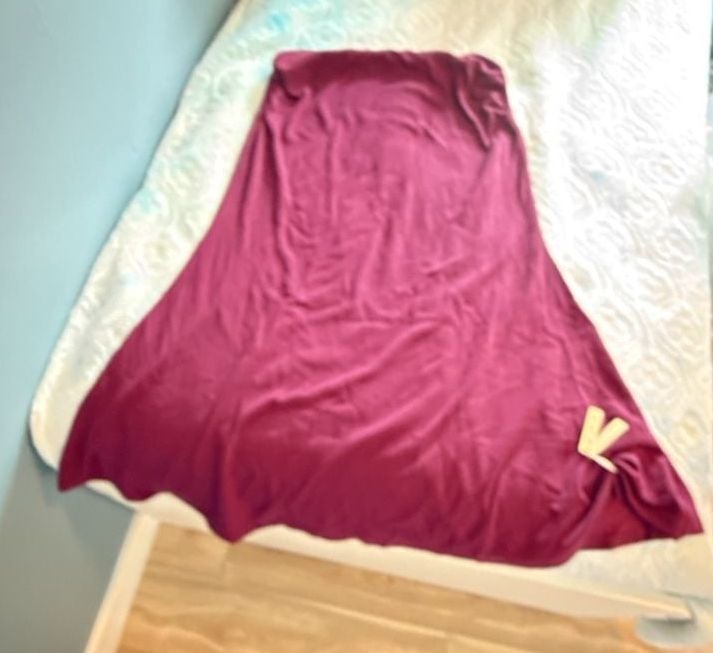 OGL Skirt Burgundy 2