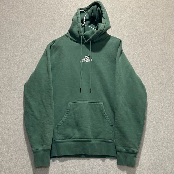 100 Thieves Men’s Green Hoodie Logo Embroidered Pullover Size M