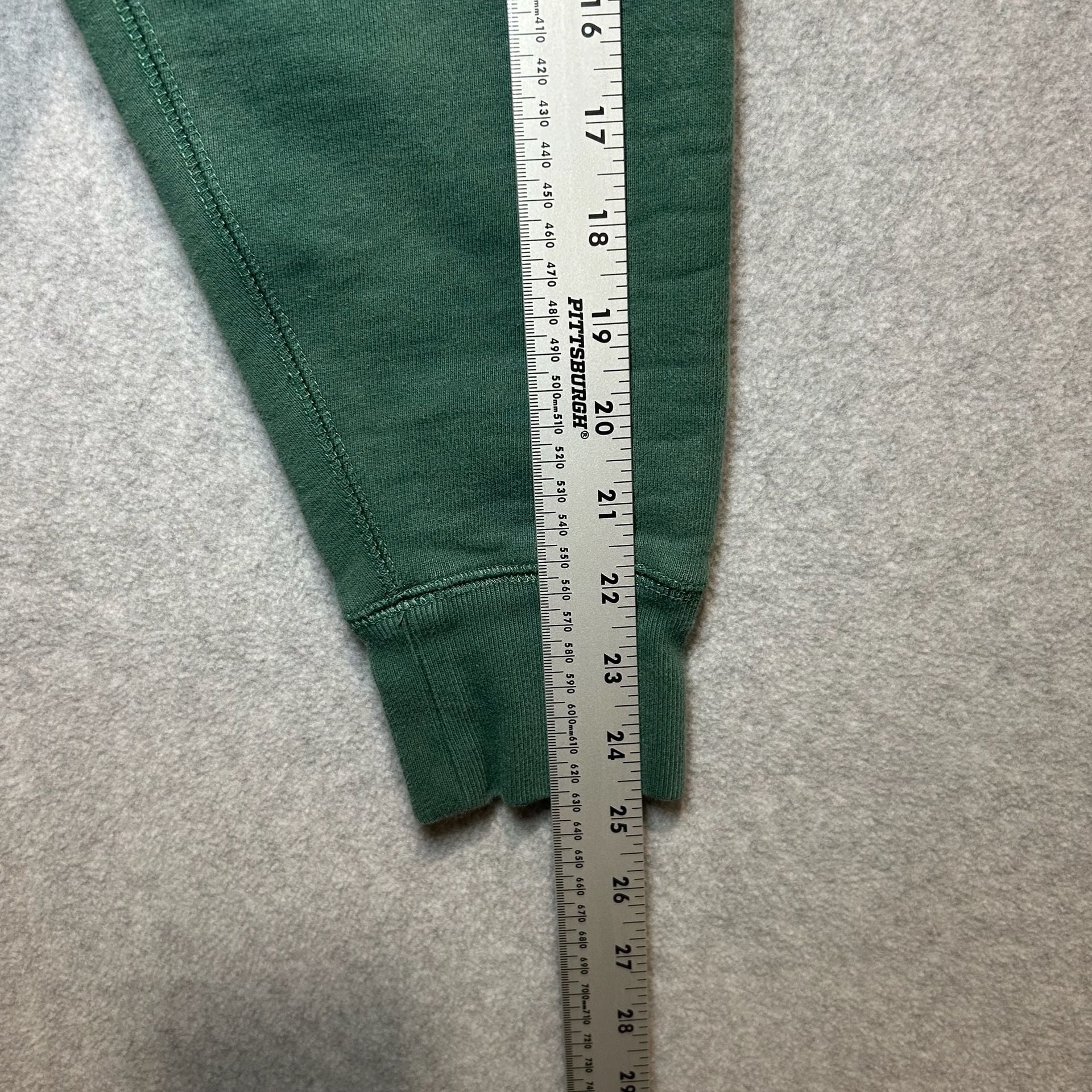 100 Thieves Men’s Green Hoodie Logo Embroidered Pullover Size M 9