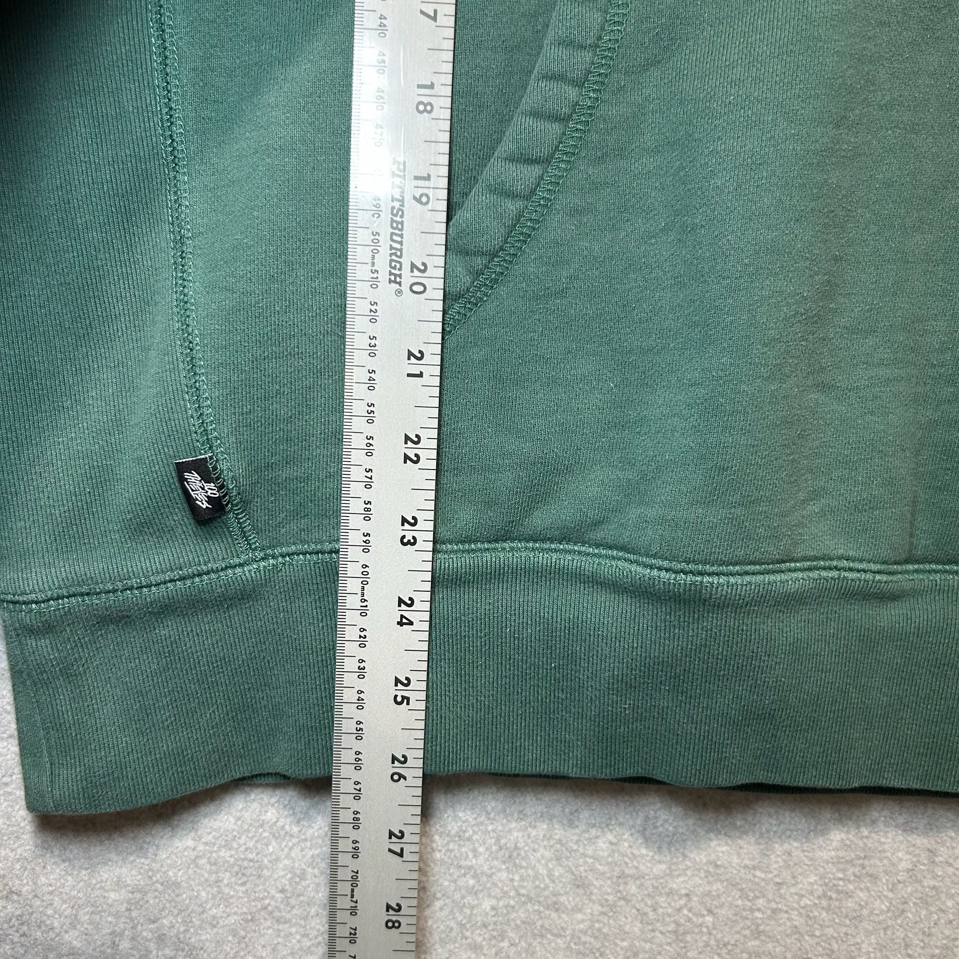 100 Thieves Men’s Green Hoodie Logo Embroidered Pullover Size M 10