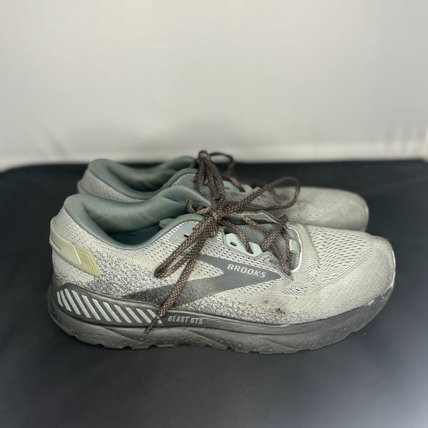 Brooks Men's Beast GTS 24 Grey No Insole Size 8.5M