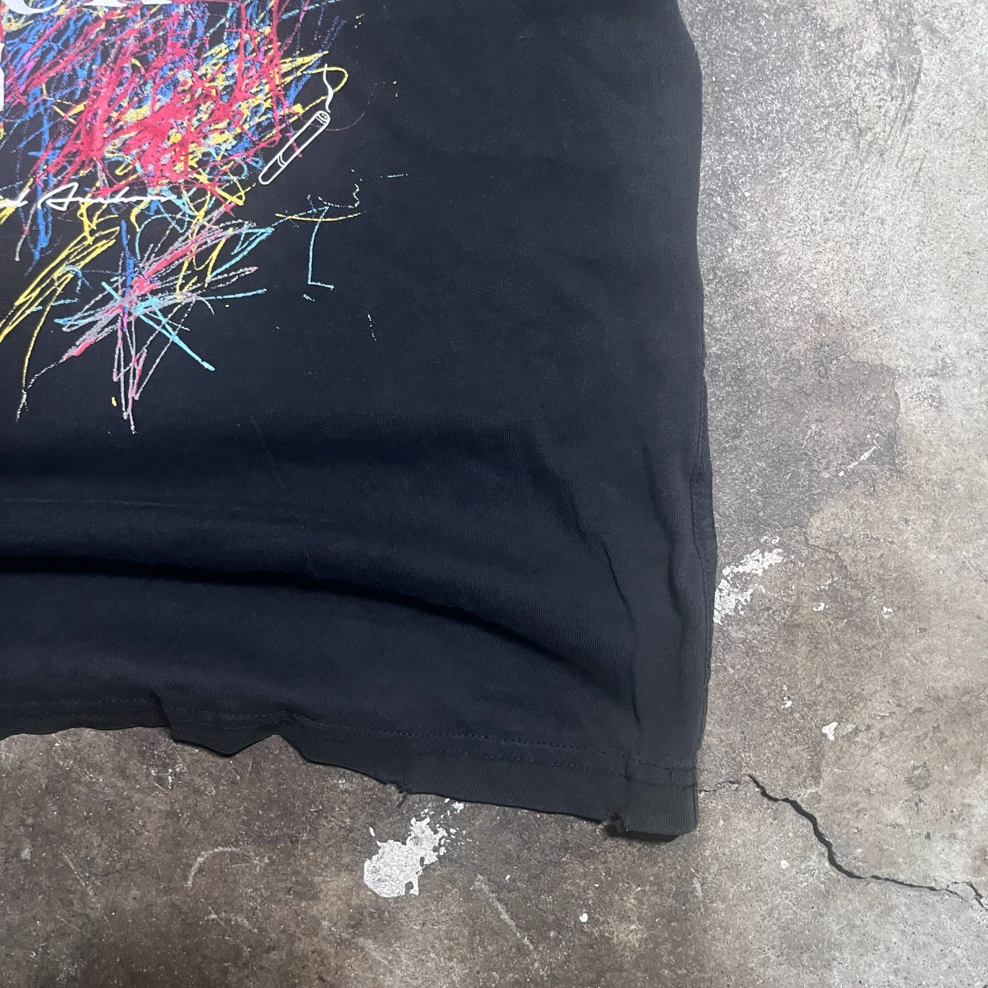 Lifted Anchors Wherefore L'Amour T-Shirt Size Medium Black 4