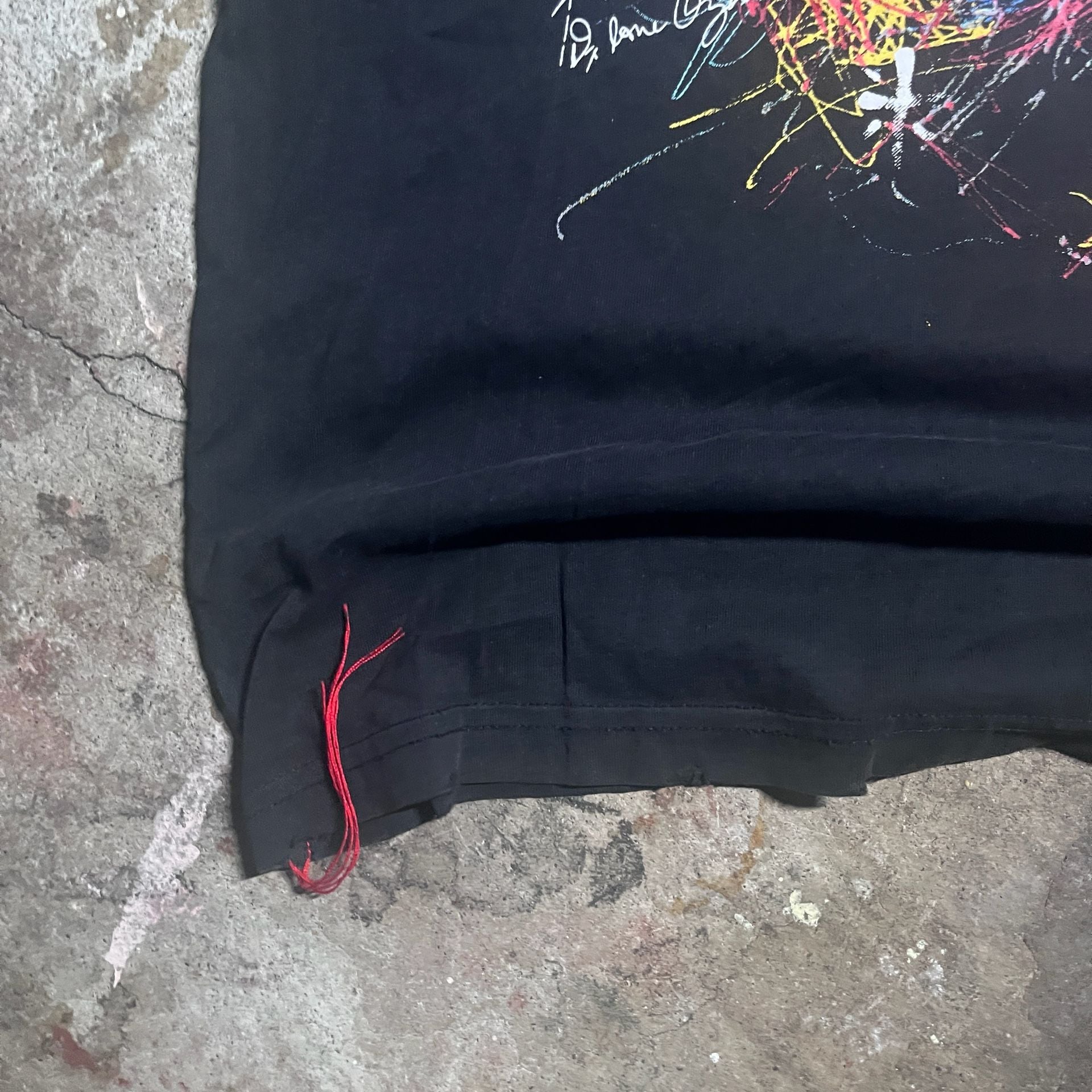 Lifted Anchors Wherefore L'Amour T-Shirt Size Medium Black 5