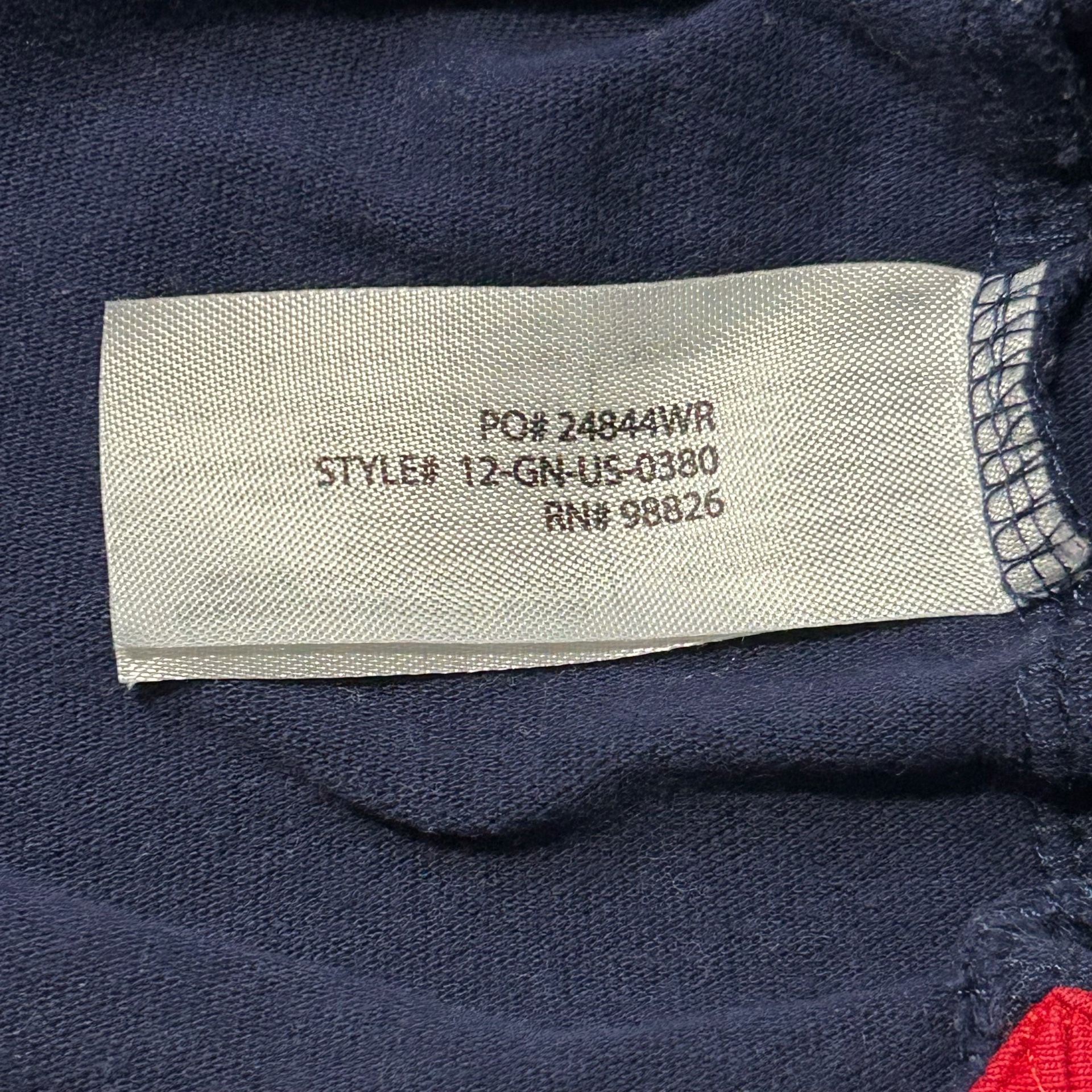 U.S. Polo Assn. Short Sleeve Polo Shirt Navy Red Child Size 10