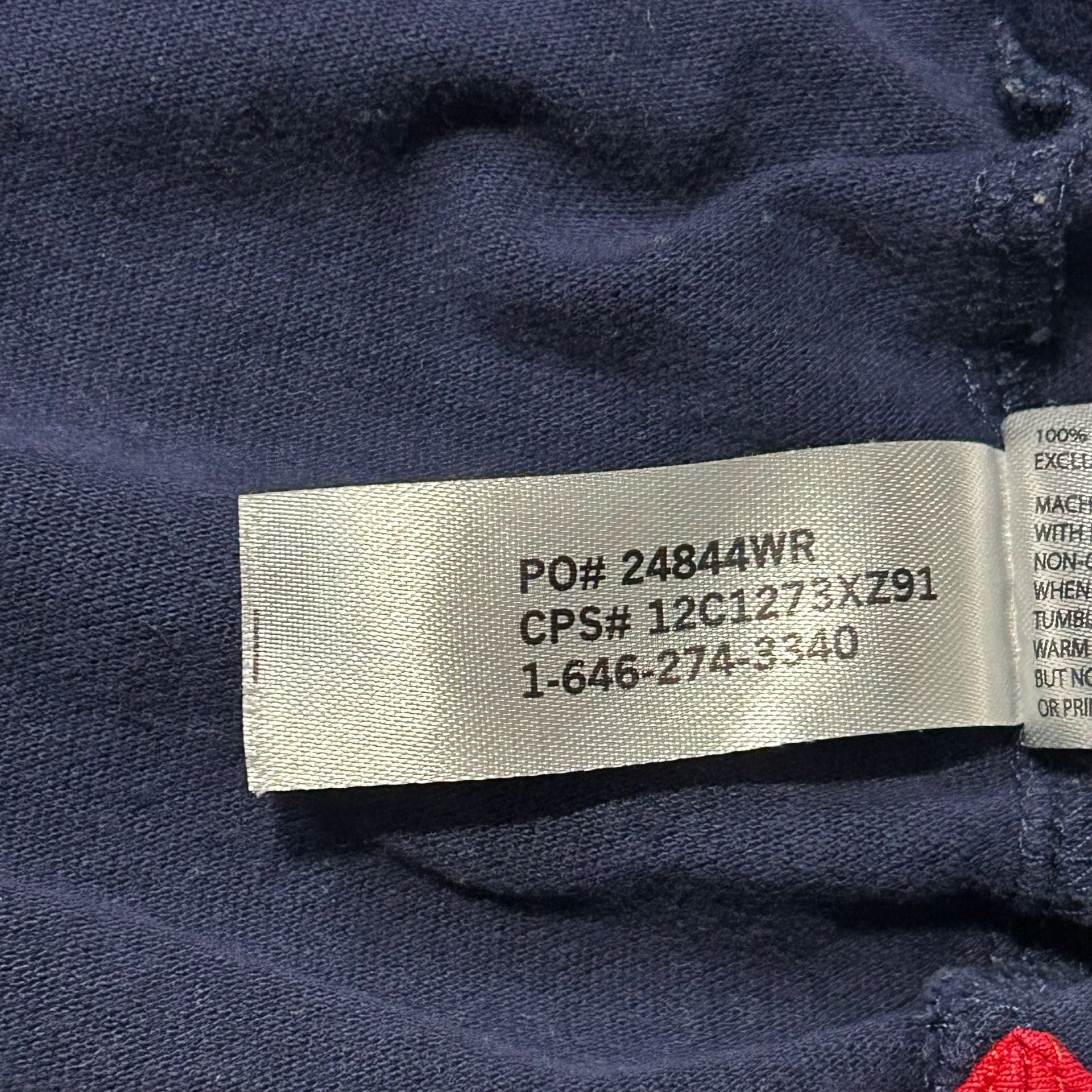 U.S. Polo Assn. Short Sleeve Polo Shirt Navy Red Child Size 12