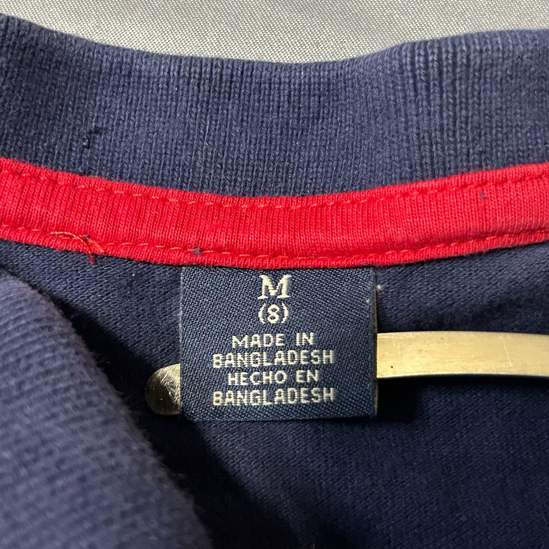 U.S. Polo Assn. Short Sleeve Polo Shirt Navy Red Child Size 4