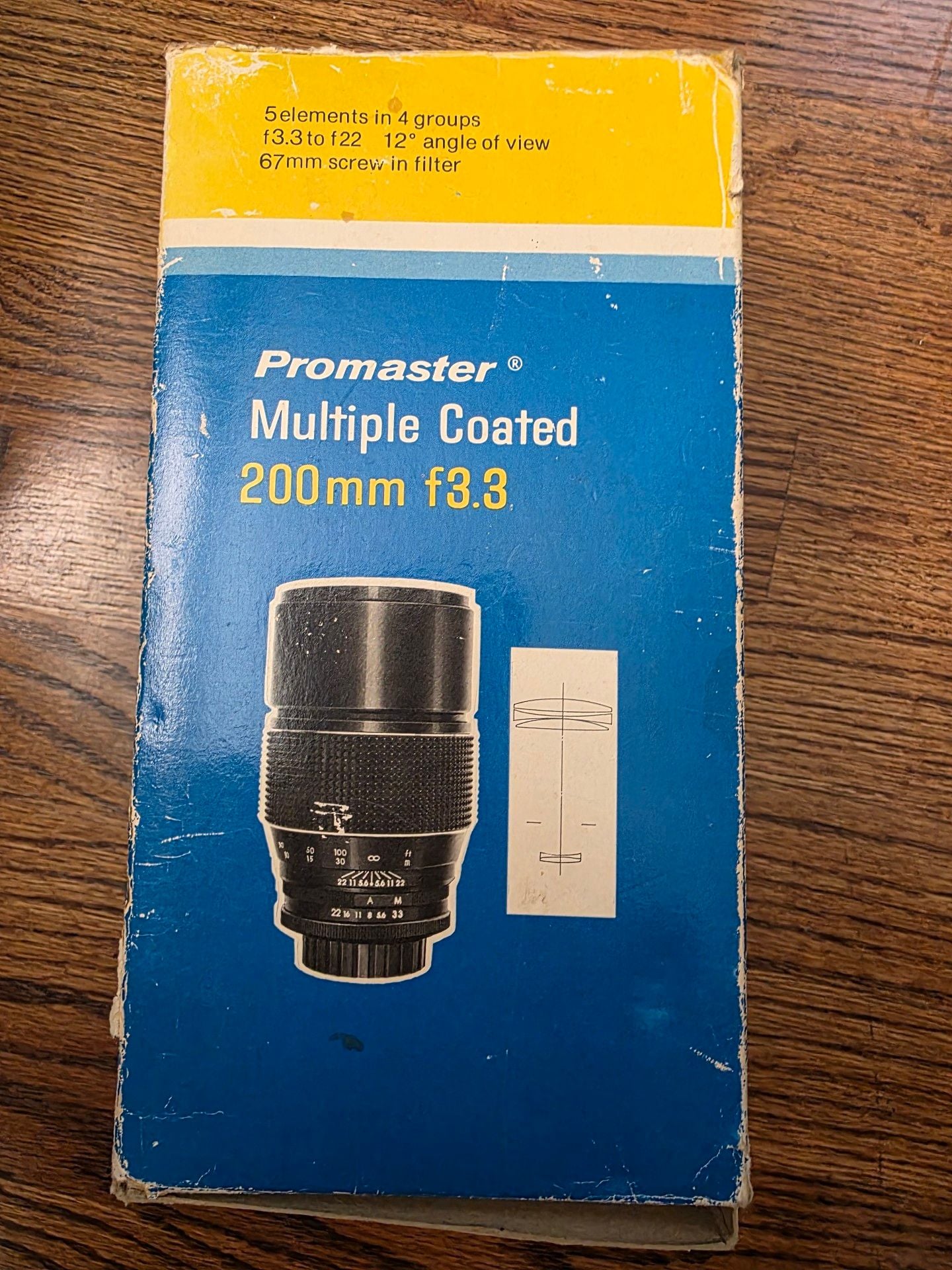 Promaster Multiple Coated 200mm f3.3 Camera Lens 1