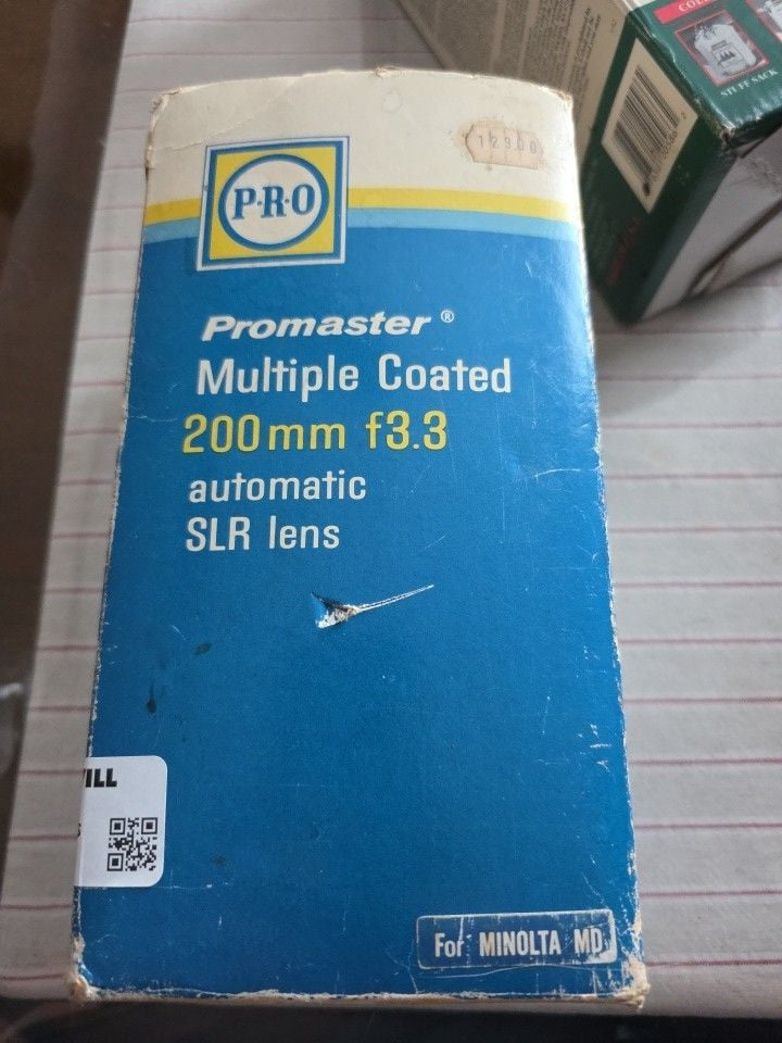 Promaster Multiple Coated 200mm f3.3 Camera Lens 11