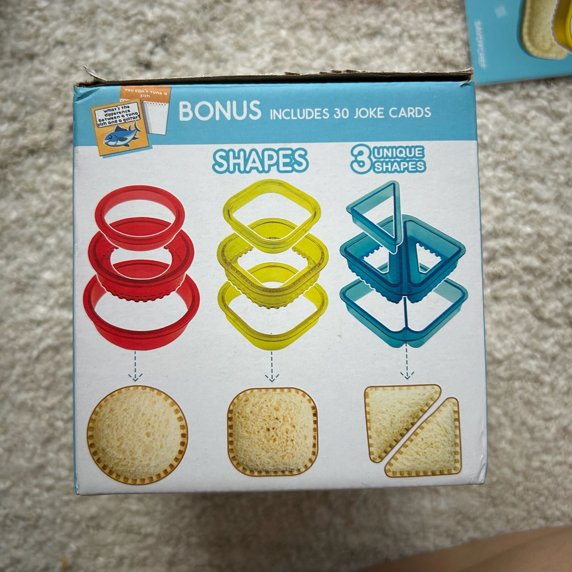 B'Wiched Sandwich Cutter & Sealer Set + Rice Ball Molds Kids Lunch Bundle 3