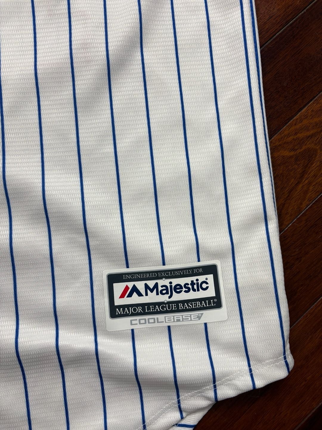 Majestic Chicago Cubs Kris Bryant #17 Pinstripe Jersey Men’s Small 5