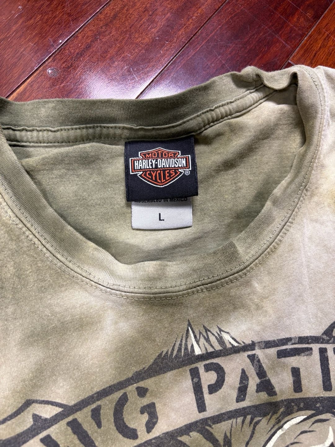 Vintage Harley-Davidson Hawg Patrol Denali Graphic T-Shirt Men’s L 3