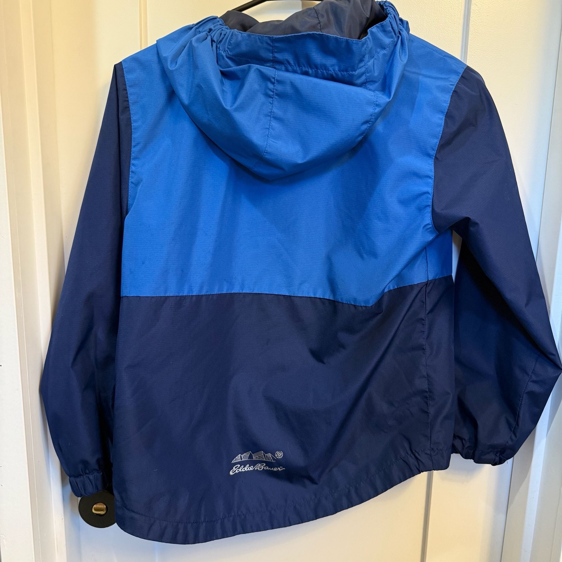 Eddie Bauer Windbreaker Jacket Size S (7/8) Blue 7