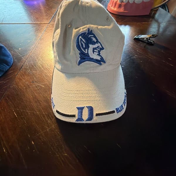 Captain's Collection Duke Blue Devils Baseball Cap Adjustable