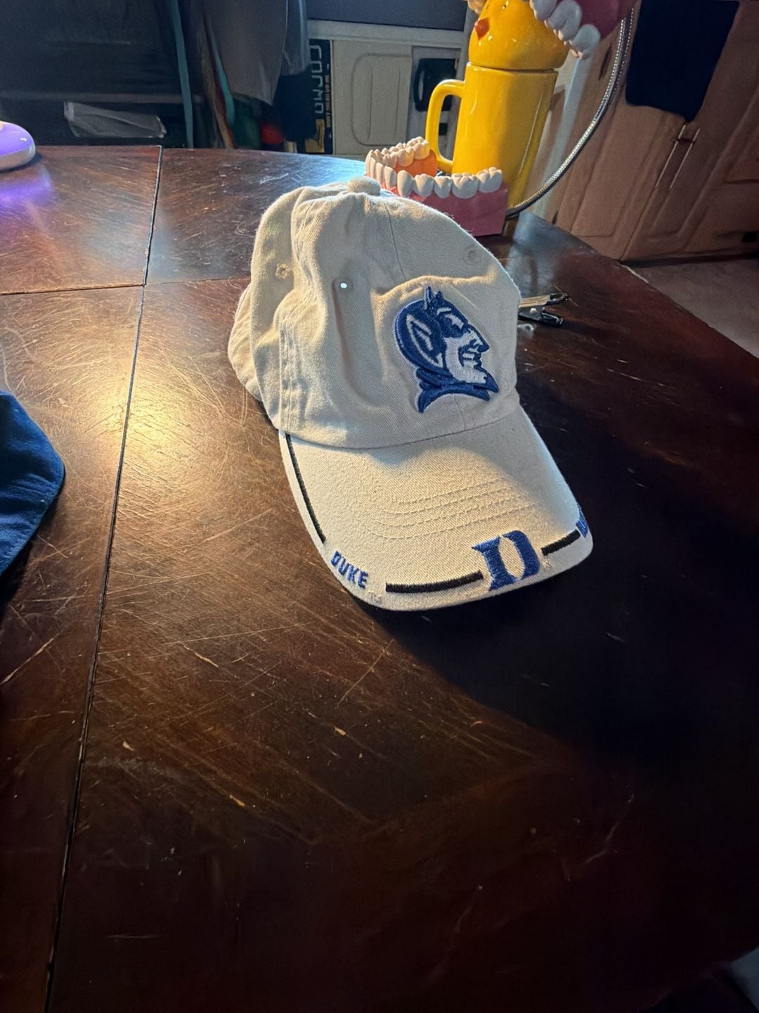 Captain's Collection Duke Blue Devils Baseball Cap Adjustable 3