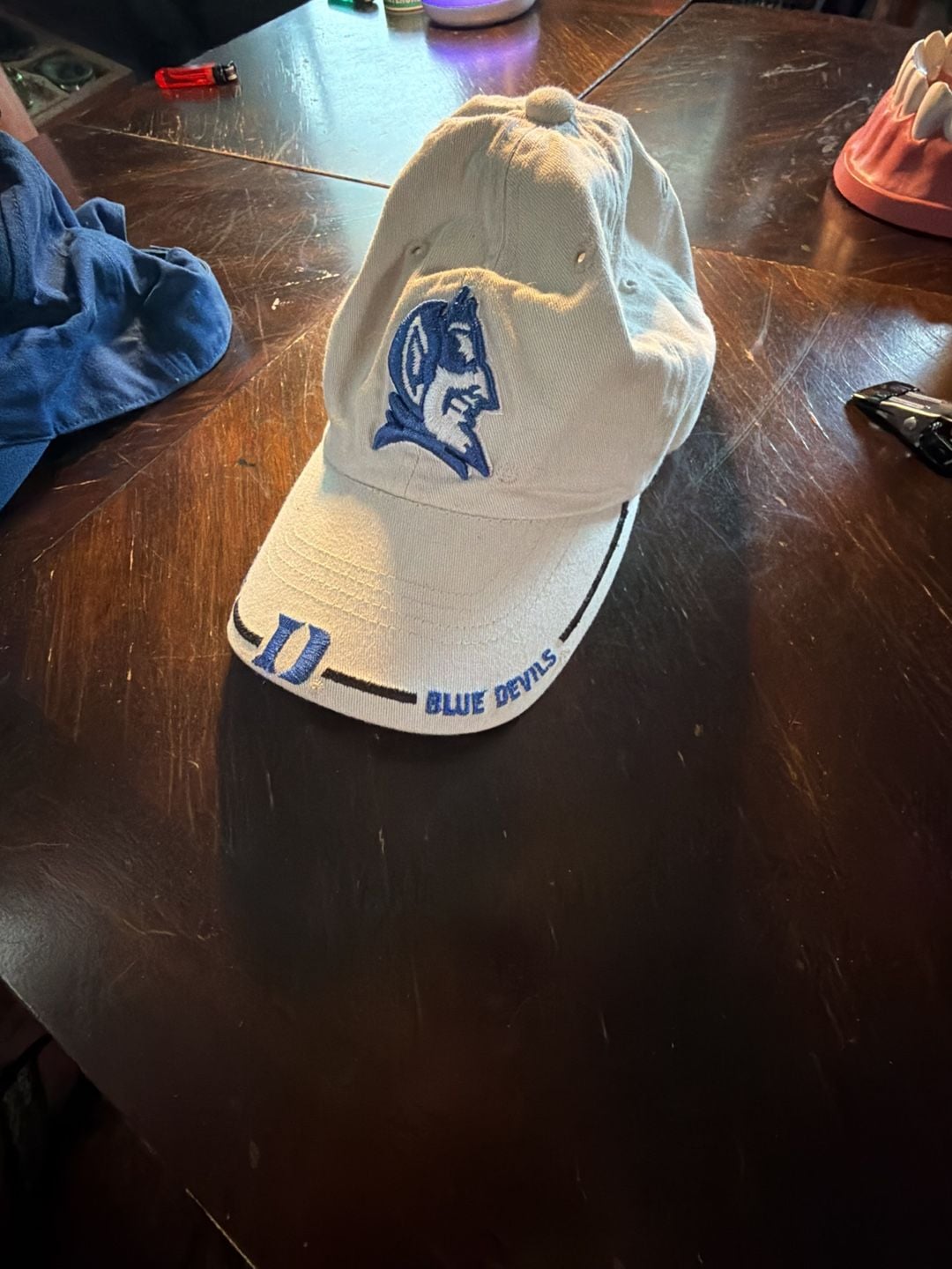 Captain's Collection Duke Blue Devils Baseball Cap Adjustable 4