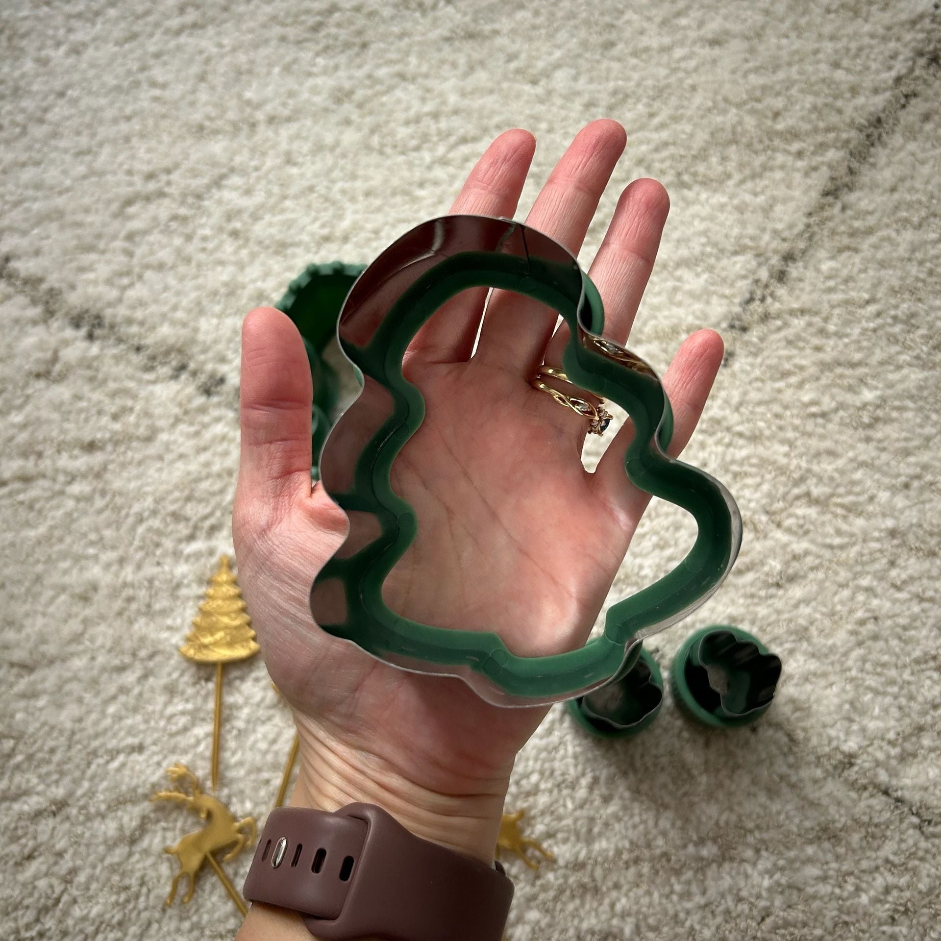 Christmas Tree Cookie Cutters And Picks Set 2