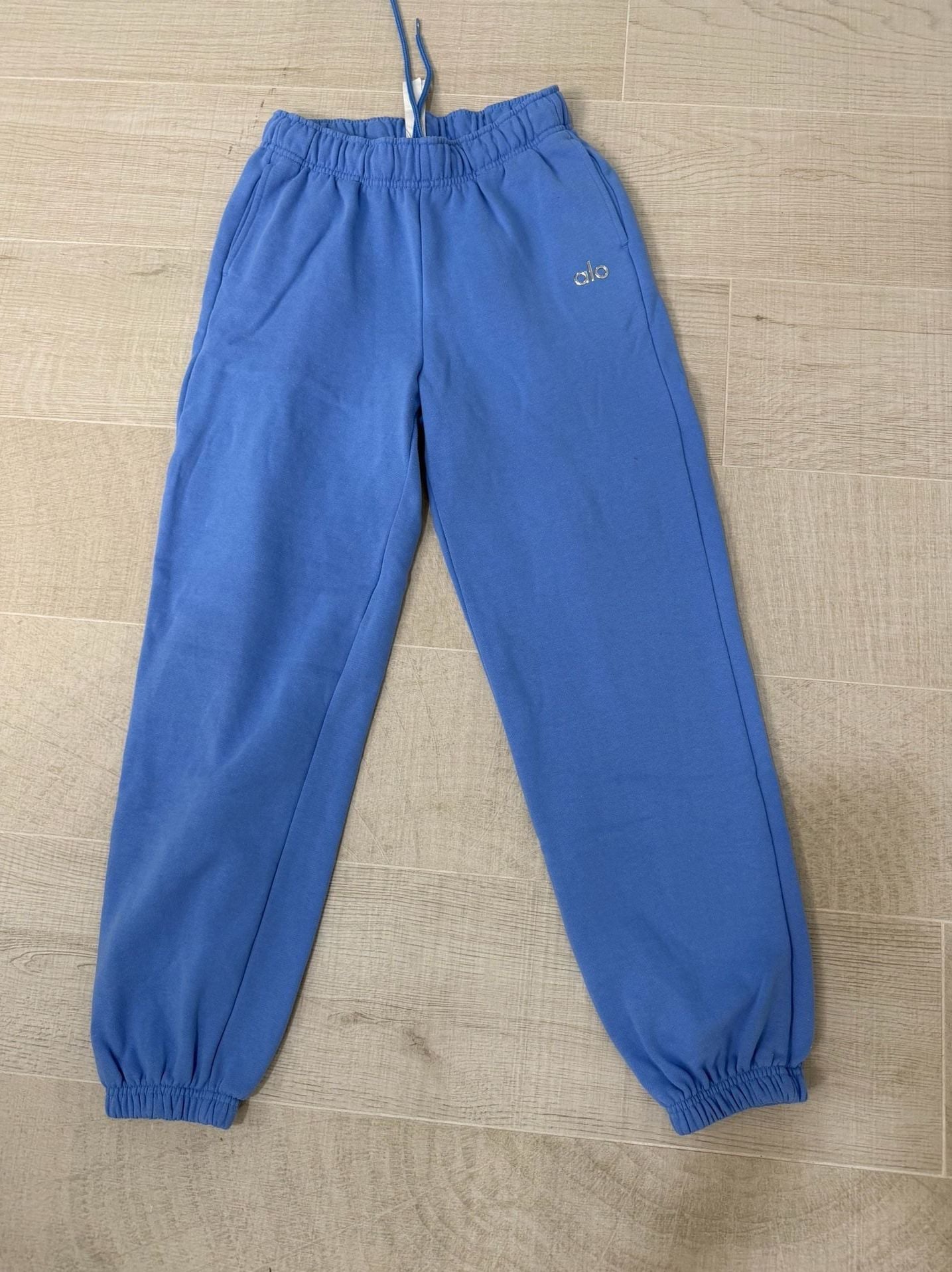 Alo Yoga Accolade Sweatpants Size XS Crystal Clear Blue 4