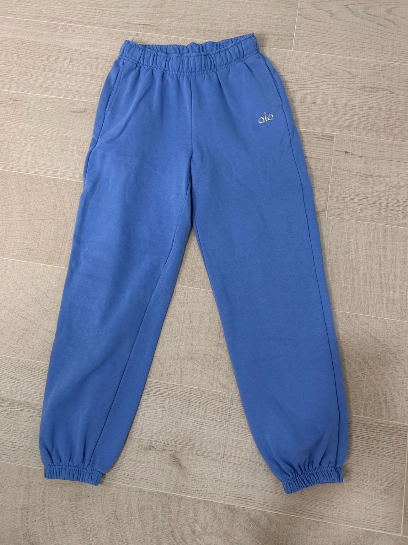 Alo Yoga Accolade Sweatpants Size XS Crystal Clear Blue 5