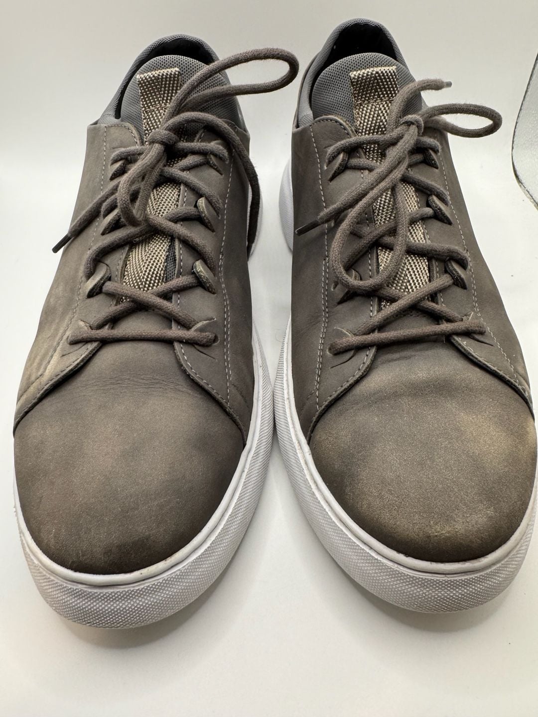 Samuel Hubbard Flight Sneakers Gray Leather 10.5 2
