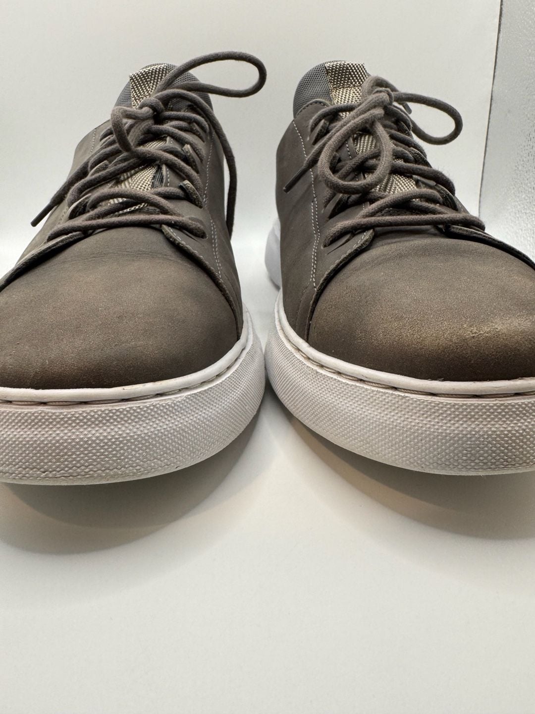 Samuel Hubbard Flight Sneakers Gray Leather 10.5 3