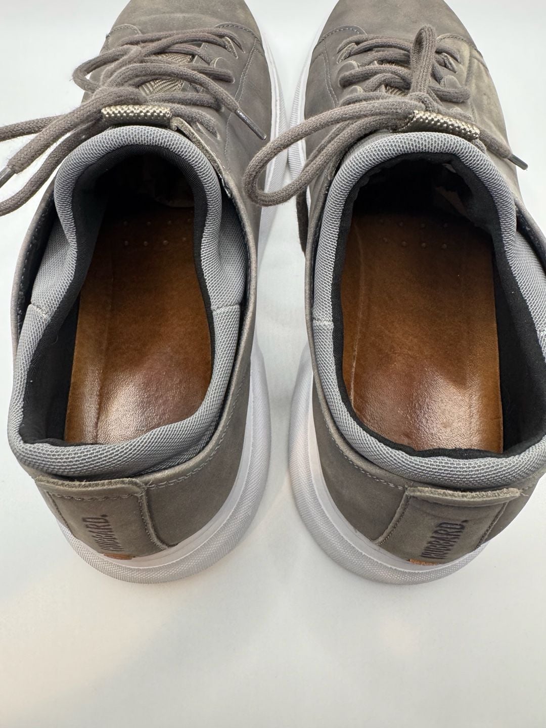 Samuel Hubbard Flight Sneakers Gray Leather 10.5 6