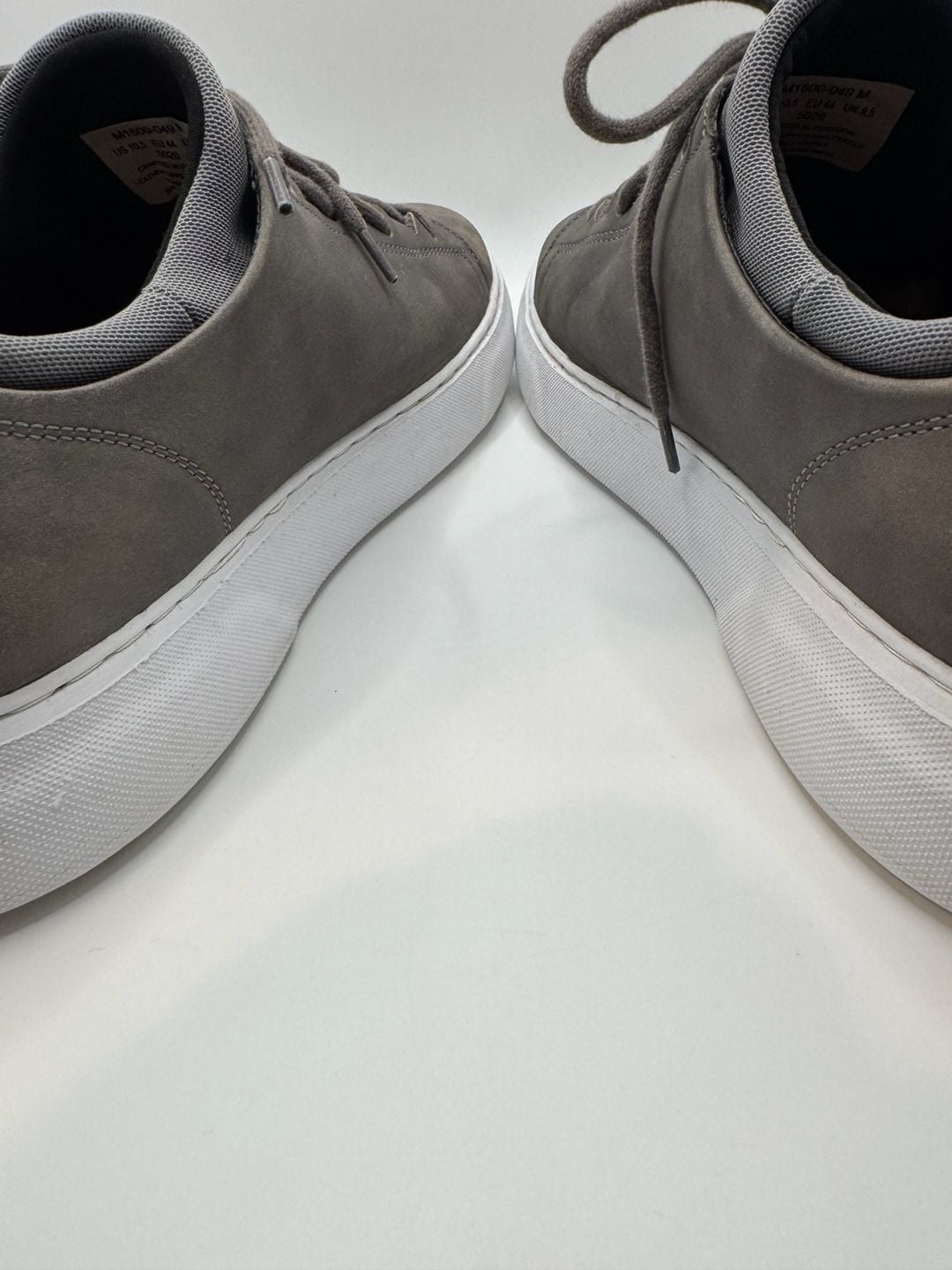 Samuel Hubbard Flight Sneakers Gray Leather 10.5 9