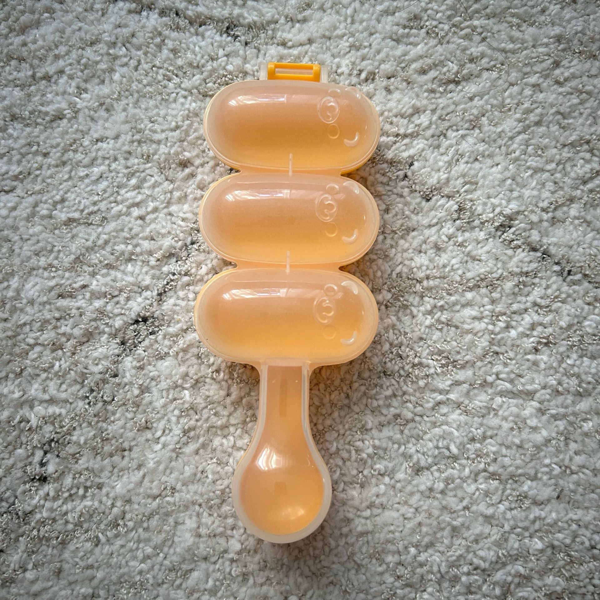 DIY Mini Rice Ball Maker Shaker Mold Orange Kitchen Tool 1