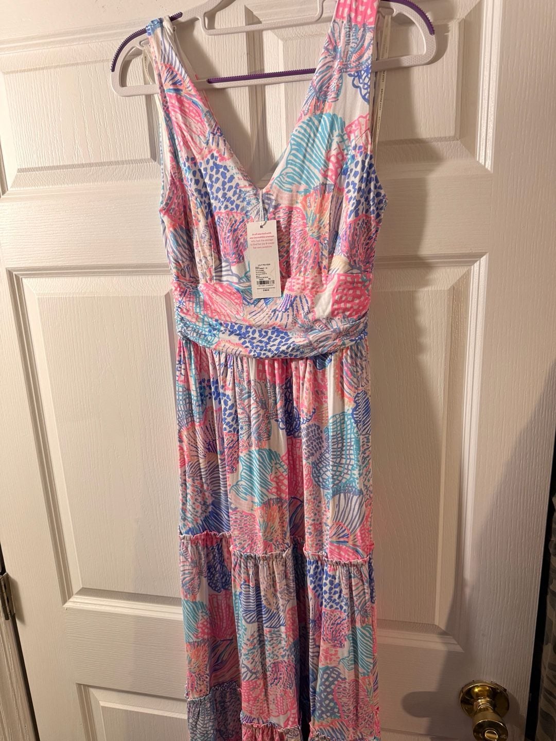 Lilly Pulitzer Skylar Midi Dress Size XS Roar of the Seas NWT 5