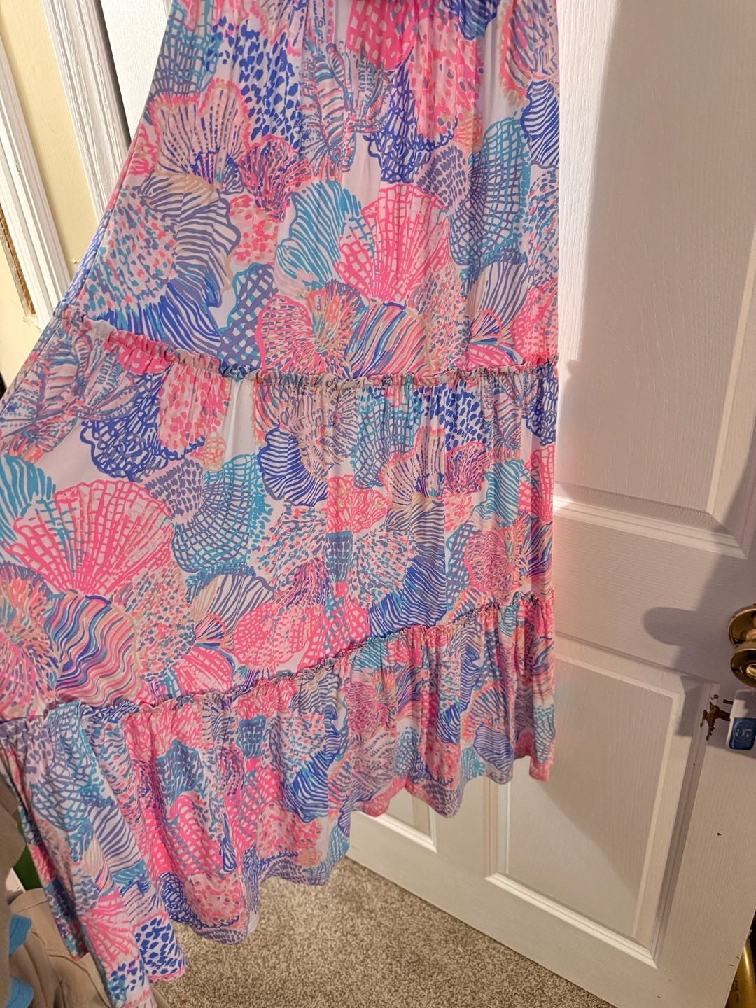 Lilly Pulitzer Skylar Midi Dress Size XS Roar of the Seas NWT 8