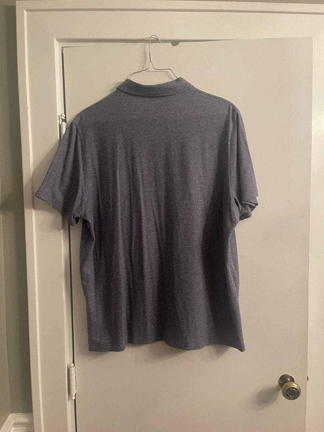 vineyard vines Edgartown Polo Size XXL Gray Pocket Pima Cotton Blend 5