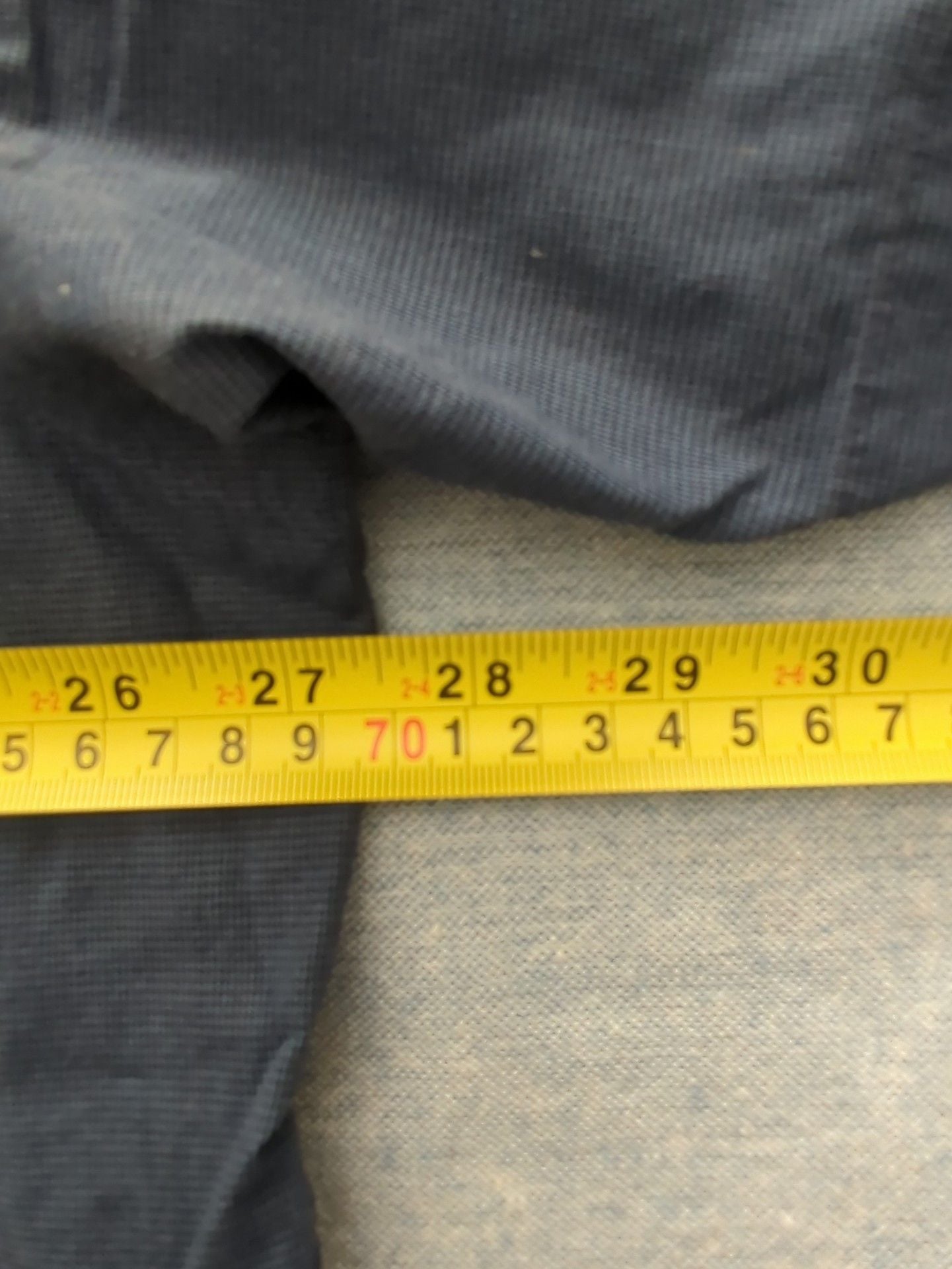 Van Heusen Classic Fit Button-Down Shirt Size XXL 18-18.5 Blue 3