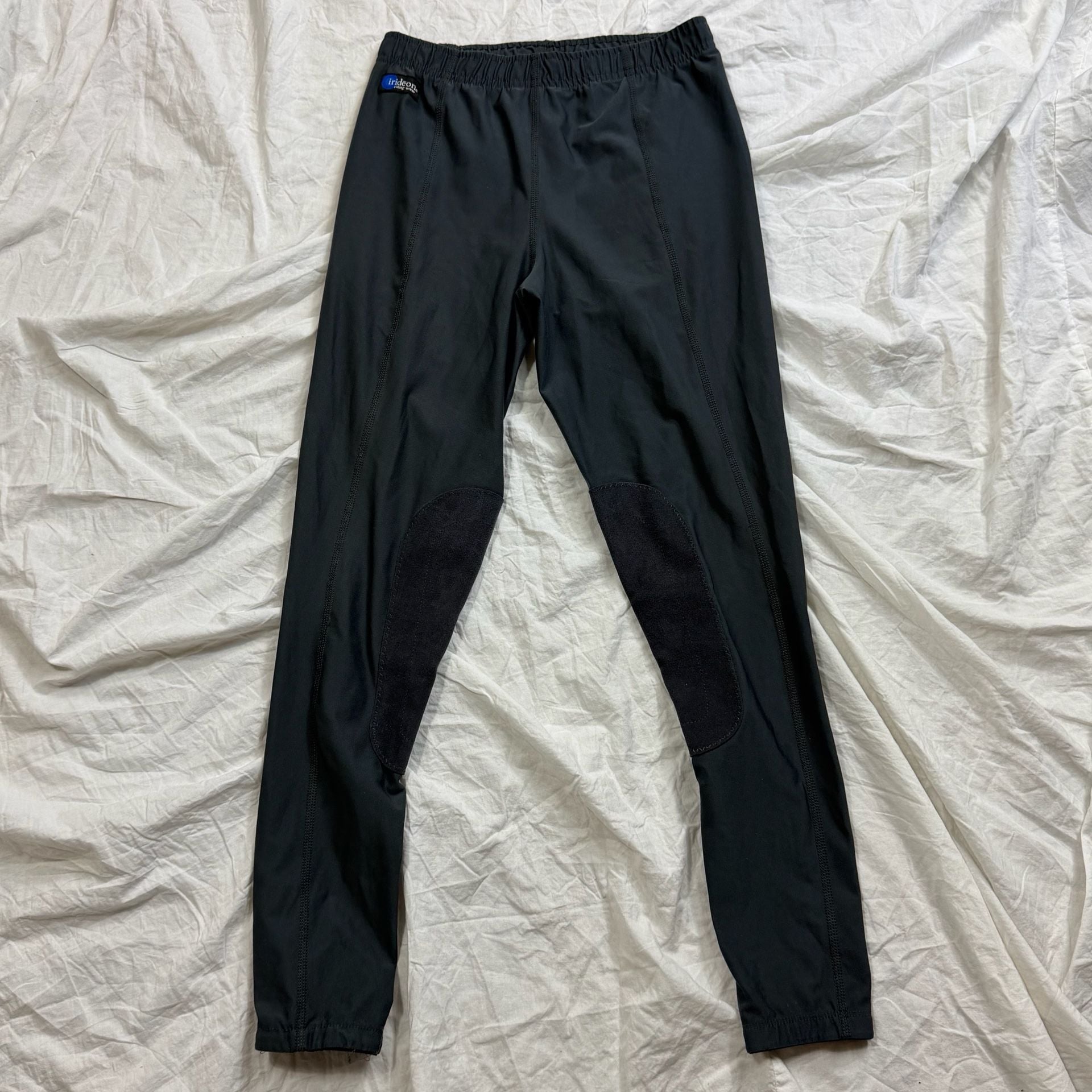 Irideon Riding Tights Black Knee Patch Breeches 2